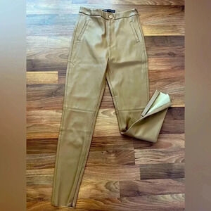 Zara leather pants